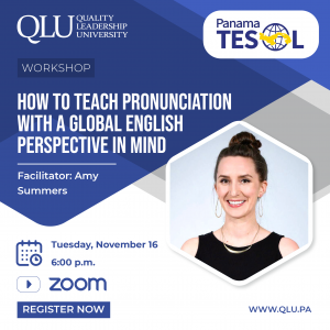 Workshop: How to teach pronunciation with a global English perspective