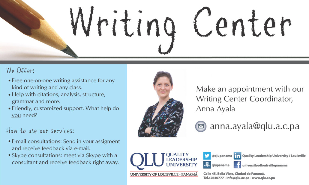 Writing Center Flyer