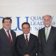 Visita del embajador de USA en Panama y rector de Illionis State University con Oscar Leon