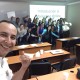 nestor romero y alumnos de secretos del marketing digital quality leadership university panama