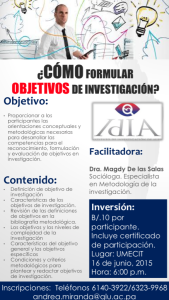 cursos de investigacion en Panama