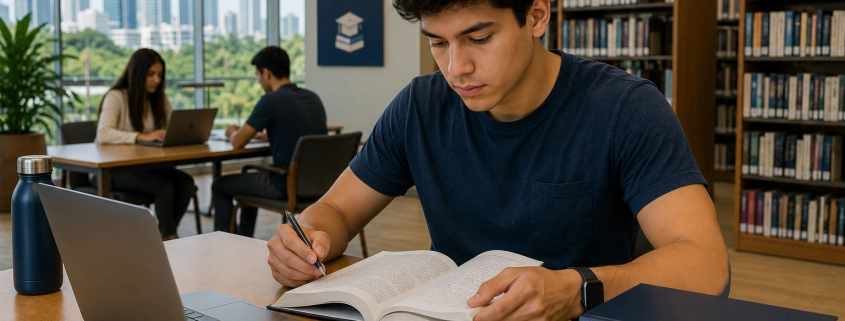 Estudiante universitario en Panamá cursando programa de doble titulación Panamá