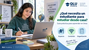 qué necesita un estudiante para estudiar desde casa